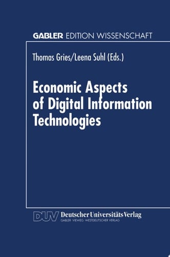 Economic Aspects of Digital Information Technologies