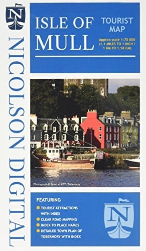 Isle of Mull Tourist Map