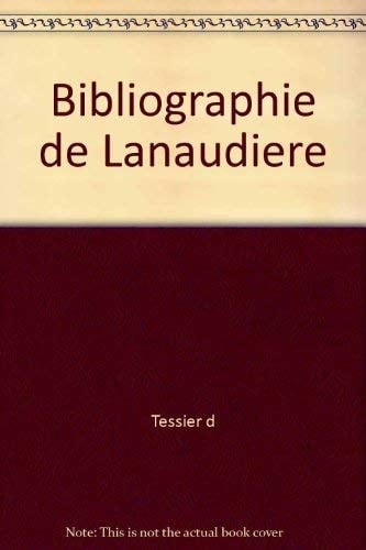 Bibliographie de Lanaudière