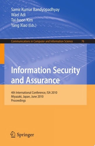 Information Security and Assurance