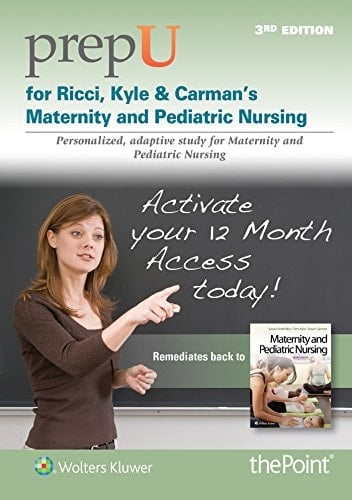 PrepU for Ricci & Kyle's Maternity and Pediatric Nursing Access Code (24 Months)