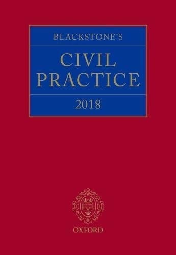 Blackstone's Civil Practice 2018