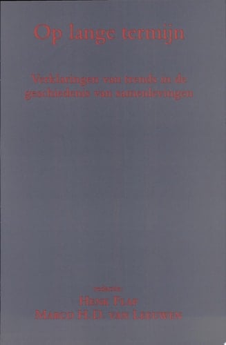 Op lange termijn verklaringen van trends in de geschiedenis van samenlevingen