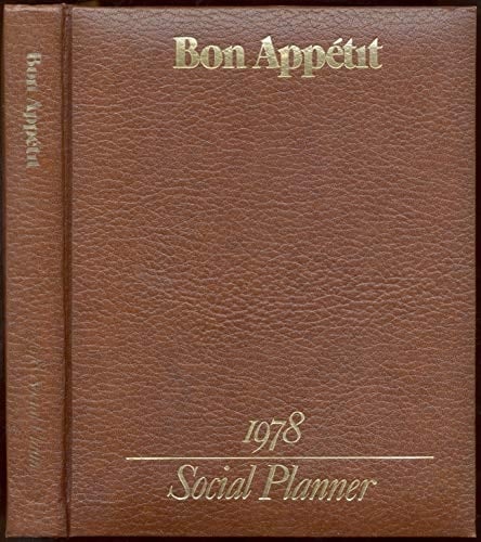 Bon Appetit 1979 Social Planner