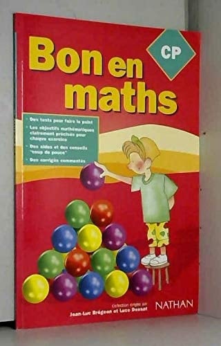 Bon en maths, CP