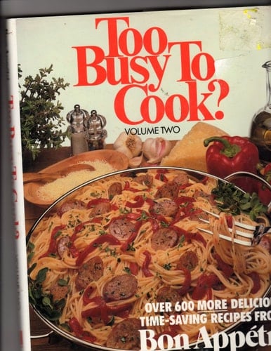 Too Busy to Cook?