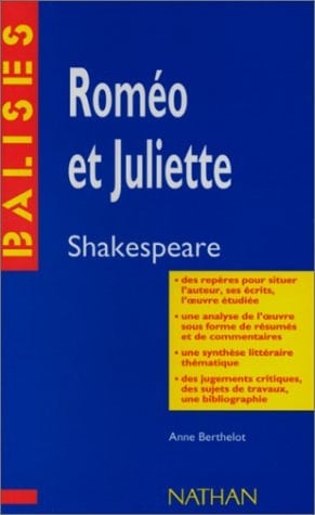 "Roméo et Juliette", William Shakespeare