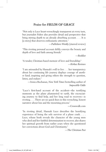 Fields of Grace Faith, Friendship, and the Day I Nearly Lost Everything