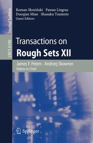 Transactions on Rough Sets XII