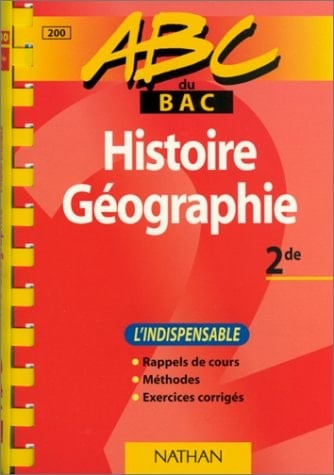 Histoire-géographie, 2de