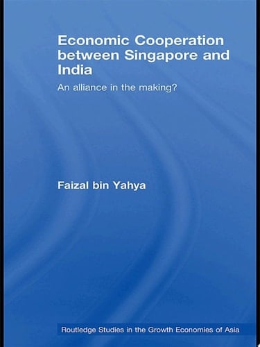 Economic Cooperation between Singapore and India An Alliance in the Making?