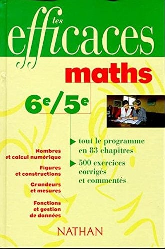 Maths, 6e-5e conforme au nouveau programme 1996