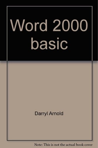 Tutor Word 2000 Basic