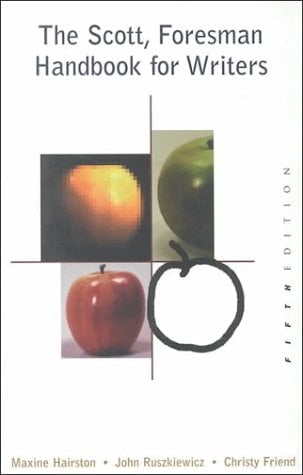 The Scott Foresman Handbook for Writers and Researching