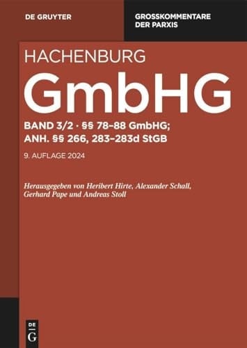 §§ 78-88; Anh. §§ 266, 283-283d StGB