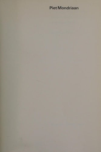 Piet Mondriaan een catalogus van zijn werk in Nederlands openbaar bezit