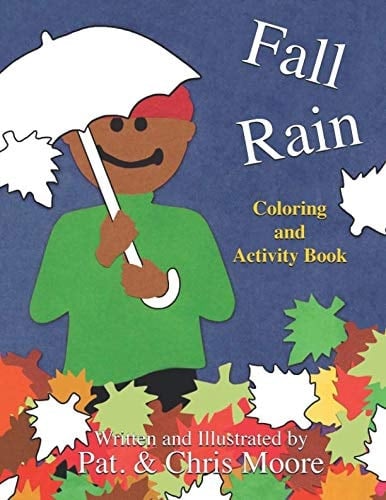 Fall Rain Coloring and Activity Book