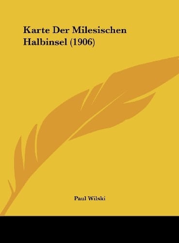 Karte Der Milesischen Halbinsel (1906) (German Edition)
