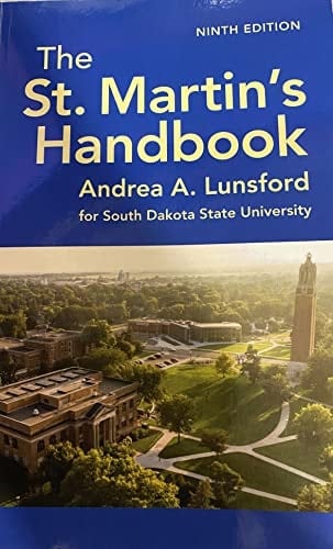 The St. Martin's Handbook For South Dakota State University