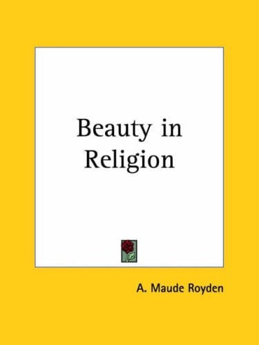 Beauty in Religion 1923