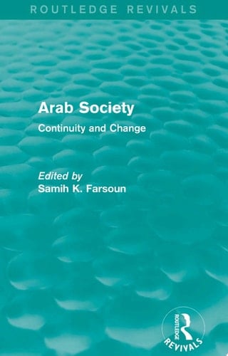 Arab Society (Routledge Revivals)
