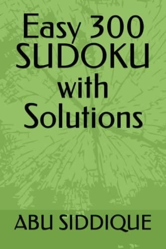 Easy 300 SUDOKU with Solutions-25 Apr 2021