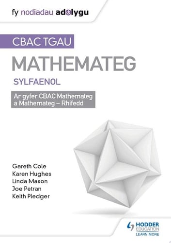 TGAU CBAC Canllaw Adolygu Mathemateg Sylfaenol (Welsh-language edition)