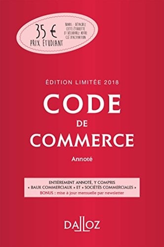 Code de commerce 2018