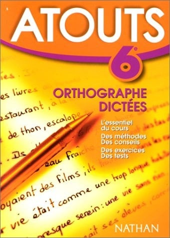 Orthographe-dictées, 6e