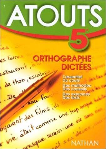 Orthographe-dictées, 5e