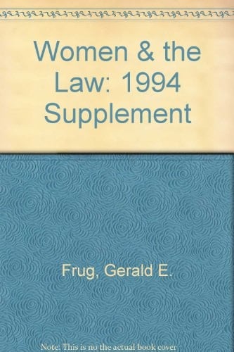 Women and the Law 1994 Supplement