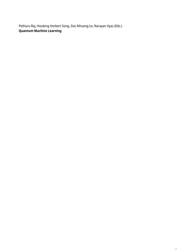 Quantum Machine Learning Quantum Algorithms and Neural Networks