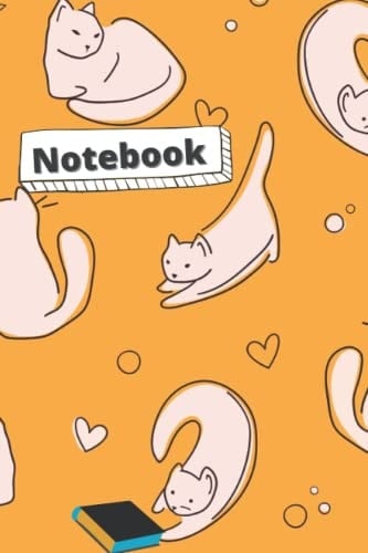 Cat Notebook: Cute Cat Journal Diary, Cat Themed Gifts