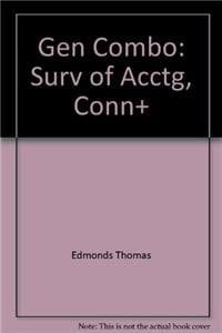 GEN COMBO: SURV OF ACCTG,CONN+