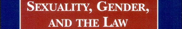 Sexuality, Gender and the Law 1998 Supplement