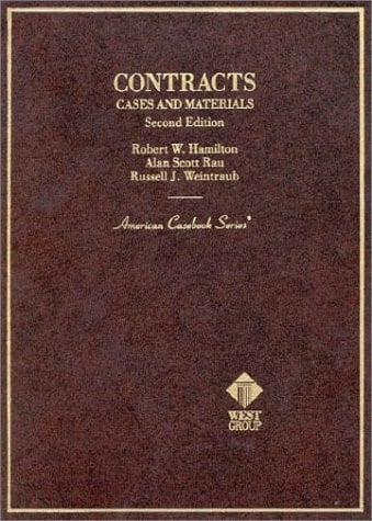 Cases and Materials on Contracts (American Casebook Series)