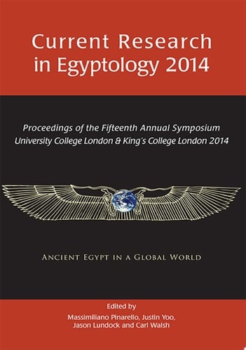 Current Research in Egyptology 2014