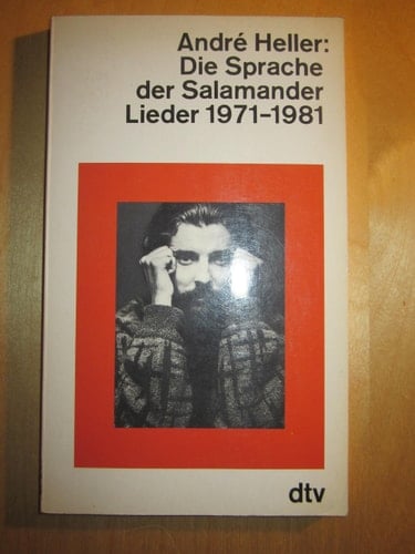 Die Sprache der Salamander Lieder 1971 - 1981