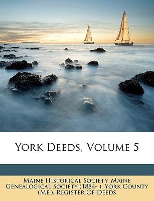 York Deeds, Volume 5