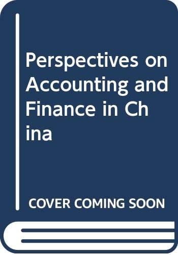 Perspectives on Accounting and Finance in China