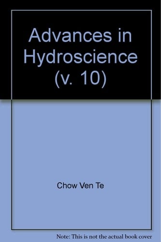 Advances in Hydroscience