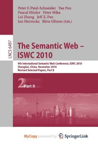 The Semantic Web - Iswc 2010