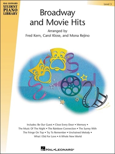 Broadway and Movie Hits - Level 3 Hal Leonard Student Piano Library