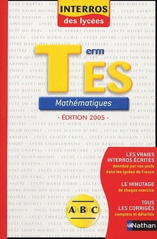 Mathématiques Term. ES