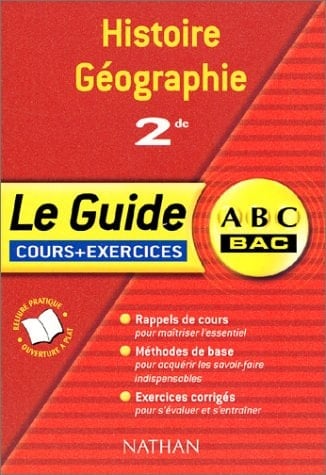 Histoire Géographie 2nde. Programme 2001