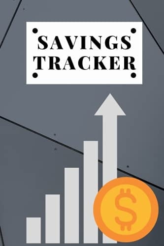 Savings Tracker: 120 pages, size 6×9 Personal money management book/Private Money Saving Noteboo