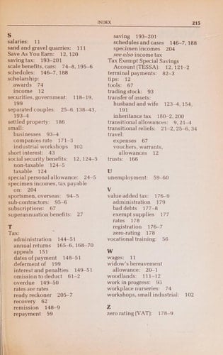 Daily Mail Income Tax Guide 91-92