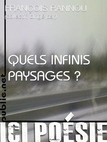 Quels infinis paysages ? - Le paysage, un enjeu essentiel pour le poème: en partenariat avec le Printemps des Poètes.