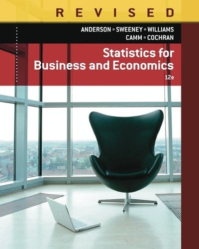 Statistics for Business & Economics, Revised