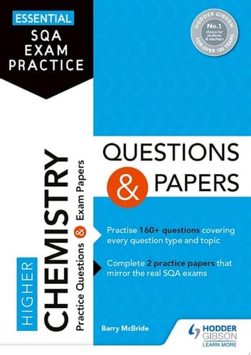 Essential SQA Exam Practice: Higher Chemistry Questions and Papers